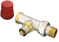 Danfoss - 013G4202 - Клапан для двухтрубной системы отопления RA-N, прямой, Ду 15 мм, наружная резьба