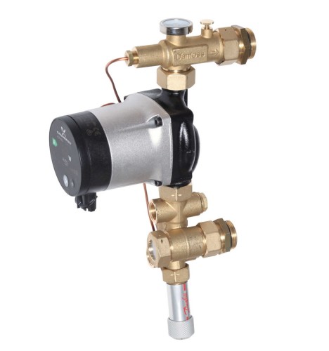 Danfoss - 088U0099 - Узел смешения FHM-C9 с энергоэффективным насосом Alpha 2 15-40
