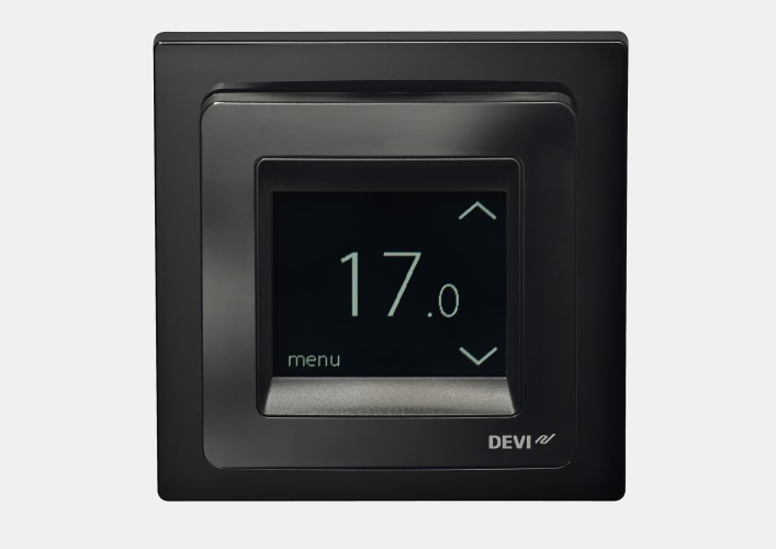 Devi - 140F1069 - Терморегулятор DEVIreg Touch с комбинацией датчиков, черный