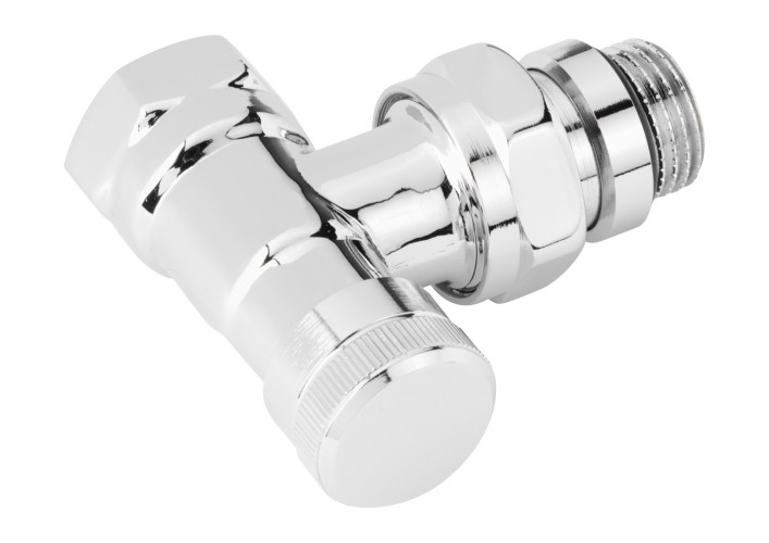 Danfoss - 003L0273 - Клапан запорный RLV-CX угловой, хромированный