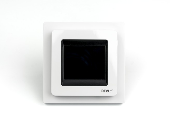 Devi - 140F1071 - Терморегулятор DEVIreg Touch с комбинацией датчиков, полярно-белый