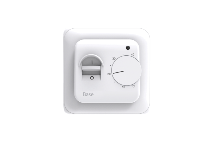 21RT0100R - Терморегулятор Base белый