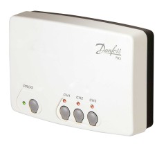 Danfoss - 087N7478 - Приемник сигнала беспроводных термостатов RX-3, 3 канала