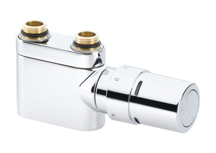 Danfoss - 013G4276 - Терморегулирующий комплект VHX и термоэлемент RAX, хромированный, прямой