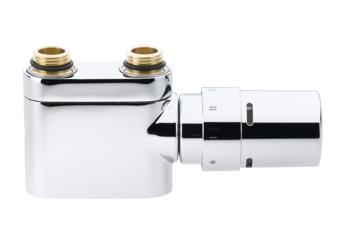 Danfoss - 013G4276 - Терморегулирующий комплект VHX и термоэлемент RAX, хромированный, прямой