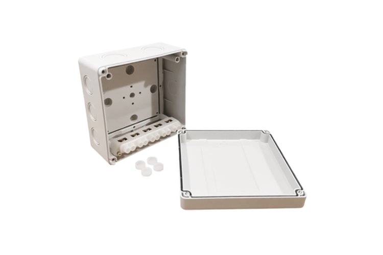 21RT0934R - Коробка распределительная Ridan L BOX, 140х140х79 мм, IP66/IP67, серая