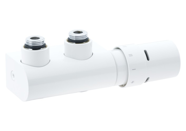 Danfoss - 013G4281 - Терморегулирующий комплект VHX и термоэлемент RAX, белый, угловой