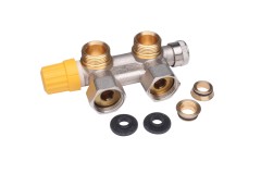 DANFOSS - 013G4743 - Гарнитура VHS15 угловая, вход G3/4, выход G3/4