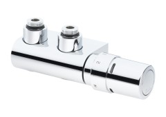 Danfoss - 013G4379 - Терморегулирующий комплект VHX и термоэлемент RTX, хромированный, угловой