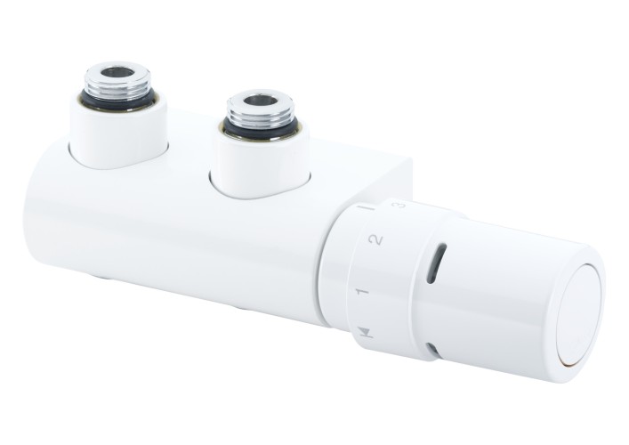 Danfoss - 013G4381 - Терморегулирующий комплект VHX и термоэлемент RTX, белый, угловой