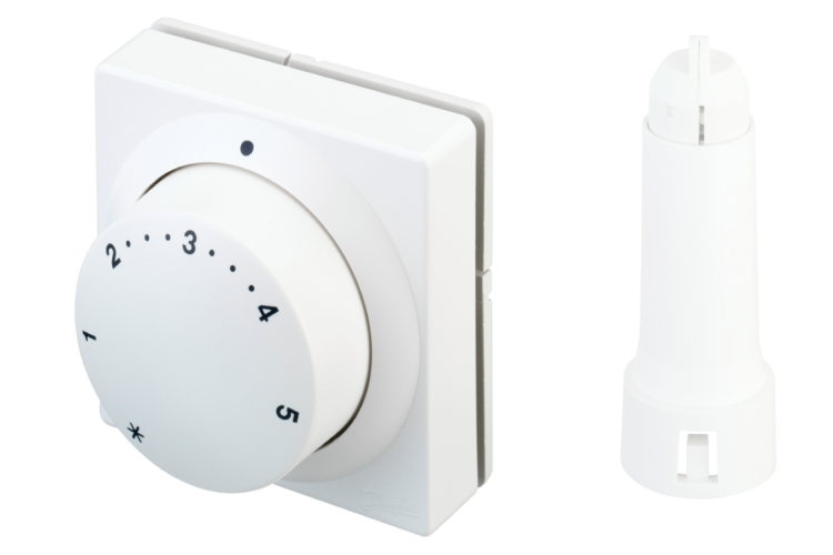 Danfoss - 013G5068 - Терморегулятор RA5068 для конвекторов, длина капилярной трубки 8м