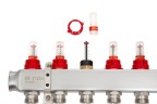 Ridan - 088U0961R - Комплект коллекторов SSM-11RF set с расходомерами и кронштейнами, 11 контуров