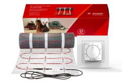 Ridan - 21RT1067R - Ridan TF-200 нагревательный мат 4 м² с терморегулятором Ridan Twist (белый)