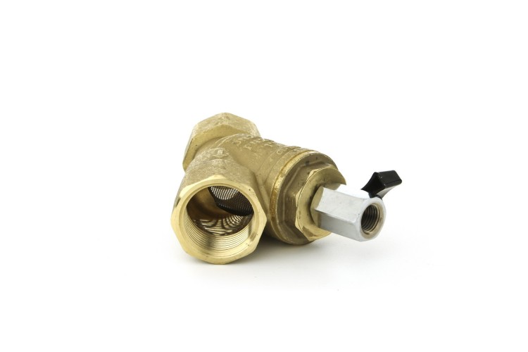 Danfoss - 065B8243 - Фильтр сетчатый FVR-D со спускным краном, с внутренней резьбой 1"