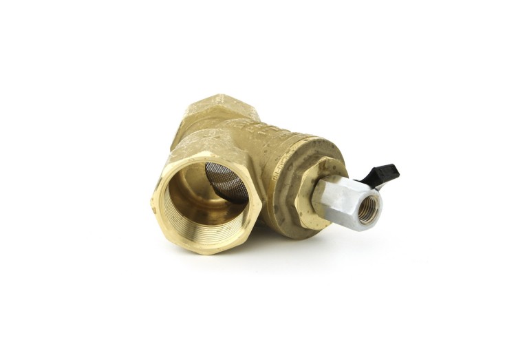 Danfoss - 065B8244 - Фильтр сетчатый FVR-D со спускным краном, с внутренней резьбой 1 1/4"