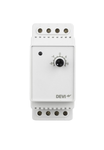 DEVI - 140F1070 - DEVIreg™ D-330 (-10°C-+10°C) на шину DIN, с датчиком на проводе, 16А