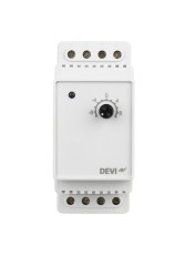 DEVI - 140F1070 - DEVIreg™ D-330 (-10°C-+10°C) на шину DIN, с датчиком на проводе, 16А