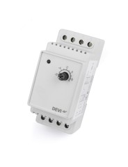 DEVI - 140F1070 - DEVIreg™ D-330 (-10°C-+10°C) на шину DIN, с датчиком на проводе, 16А
