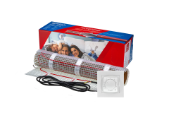 Ridan - 21RT1071R - Комплект для теплого пола: нагревательный мат Ridan TF-200 8 м² с терморегулятором Ridan Twist (белый)