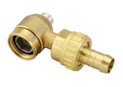 Danfoss - 003L0152 - Кран спускной для клапанов RLV, RLV-KD с насадкой для шланга 3/4&quot;