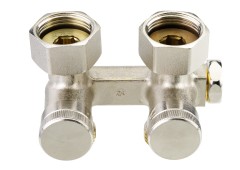 Danfoss - 003L0281 - Клапан запорно-присоединительный прямой RLV-K,  G3/4&quot; x G3/4&quot;