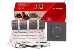 Ridan - 21RT1079R - Ridan TF-200 нагревательный мат 3 м² с терморегулятором Ridan Twist (черный)