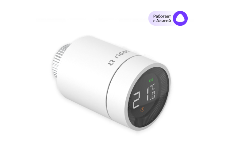 Ridan - 014G2463R - Электронный радиаторный термостат Ridan SmartHeat с автономным питанием