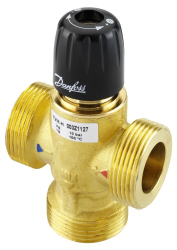 Danfoss - 003Z1127 - Термостатический смесительный клапан TVM-H с резьбой 1 1/4""