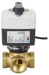 Danfoss - 065Z0407 - Клапан регулирующий поворотный HRB 3, Ду25, Kvs=10