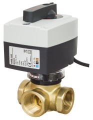 Danfoss - 065Z0407 - Клапан регулирующий поворотный HRB 3, Ду25, Kvs=10