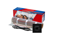 Ridan - 21RT1135R - Комплект для теплого пола: нагревательные маты Ridan TF-150 14,5 м² с терморегулятором Ridan Twist (черный)