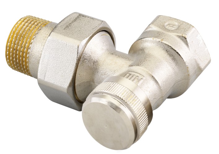 DANFOSS - 003L0145 - RLV угловой, никелированный dy 20