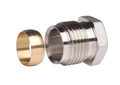 Danfoss - 013G4115 - Фитинг для медных труб 15 мм, наружная резьба G 1/2 A