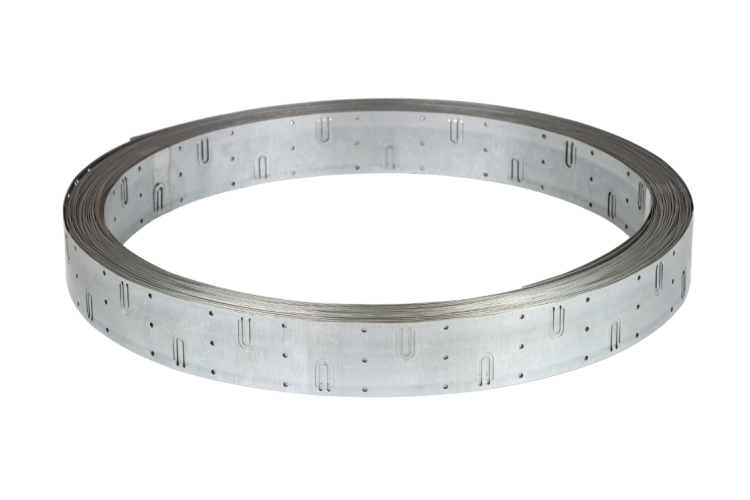 ДЕВИ - 19808185 - Лента двойная монтажная оцинкованная (0,05 х 25 м) специальная для крепления резистивных кабелей