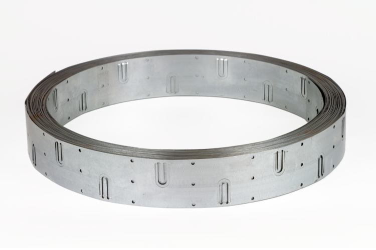 ДЕВИ - 19808183 - Лента двойная монтажная оцинкованная (0,065 х 25 м)  специальная для крепления саморегулирующихся кабелей