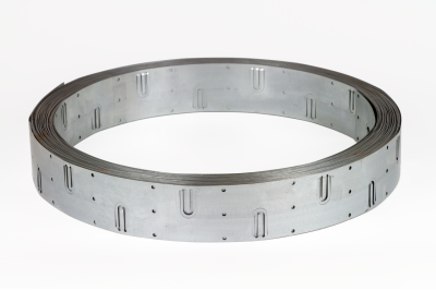 ДЕВИ - 19808183 - Лента двойная монтажная оцинкованная (0,065 х 25 м) специальная для крепления саморегулирующихся кабелей