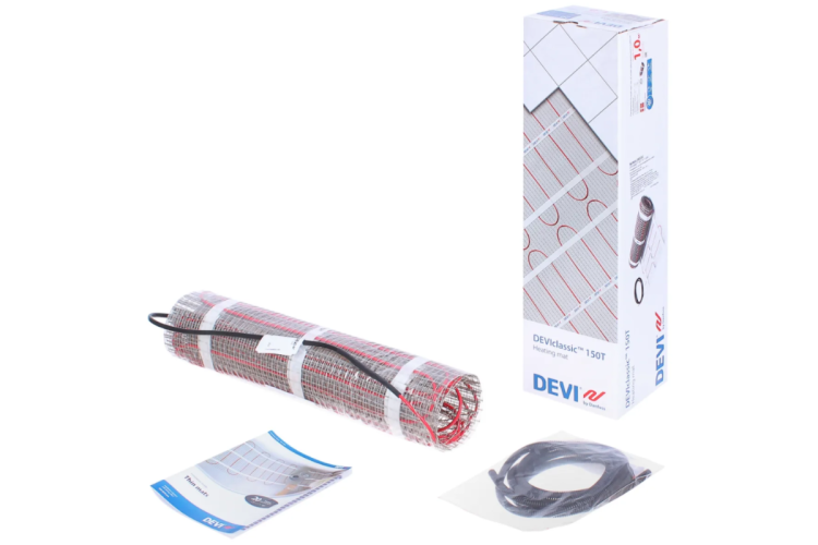 DEVI - 140F1501 - Нагревательный мат DEVIclassic 150T 150 Вт 0,5 x 2 м