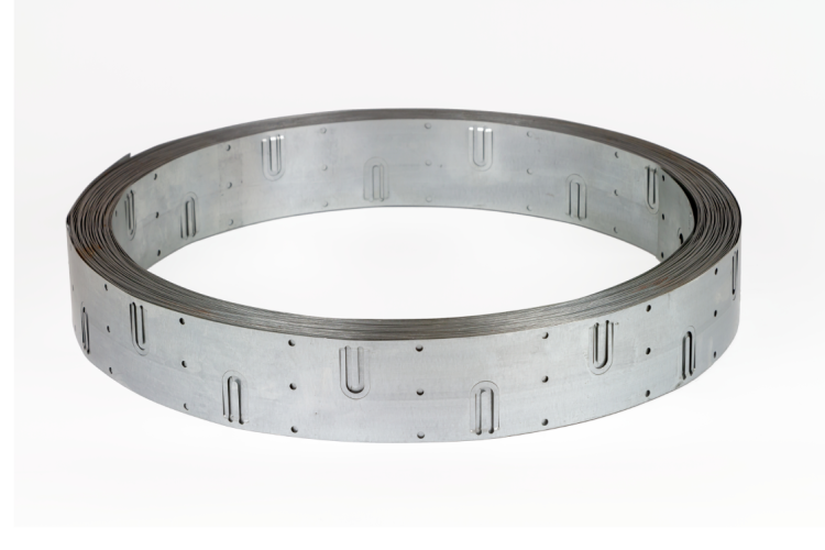 ДЕВИ - 19808199 - Лента двойная монтажная оцинкованная (0,065 х 50 м)  специальная для крепления саморегулирующихся кабелей