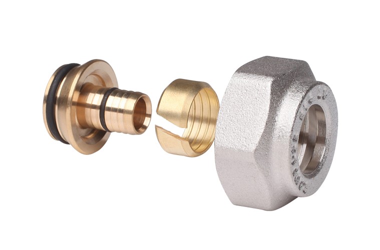 Danfoss - 013G4154 - Фитинг для полимерных труб 14 x 2 мм, внутренняя резьба G 3/4