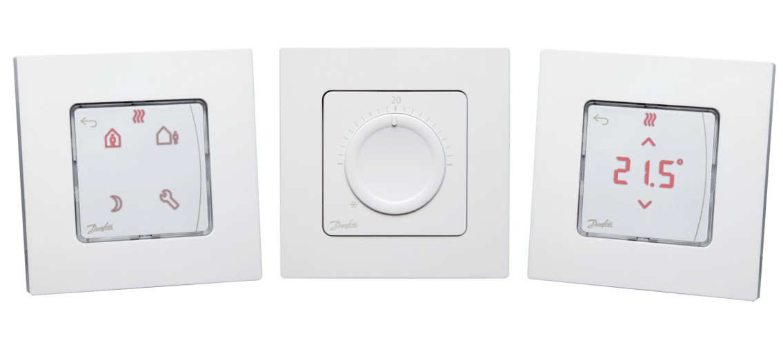 Danfoss - 088U1020 - Danfoss Icon 230В термостат программируемый, встраиваемый в стену