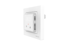 Ридан - 21RT0103R - Терморегулятор Ridan Room, белый, IP 21, размеры 84 x 84 x 50 мм, диапазон регулирования температуры 5...40 °С