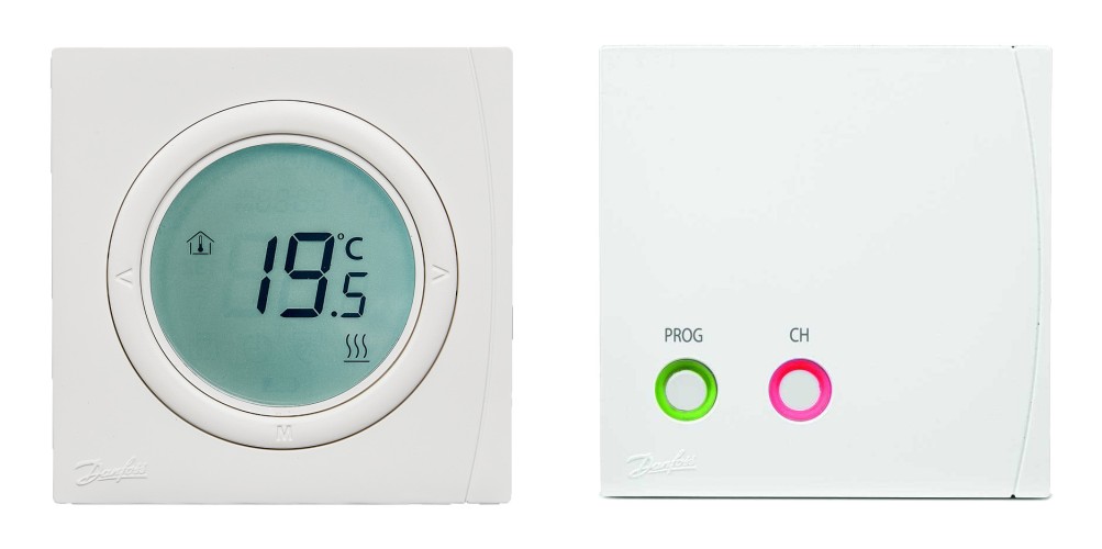 Danfoss - 087N6474 - RET2001RF + RX1-S термостат+ресивер