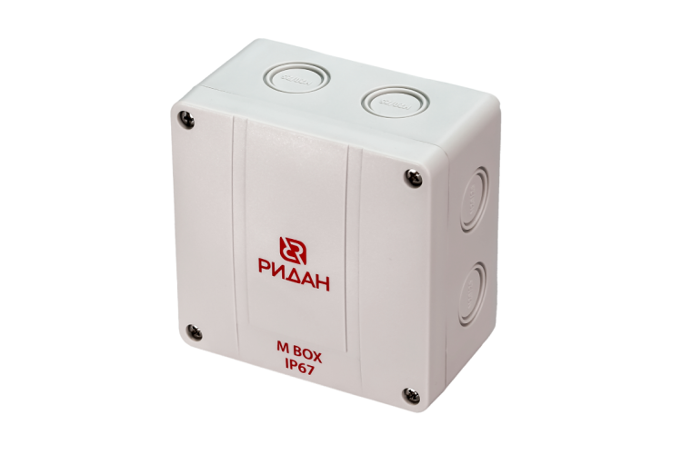 21RT0928R - Коробка распределительная Ridan M BOX, 110х110х67 мм, IP66/IP67, серая