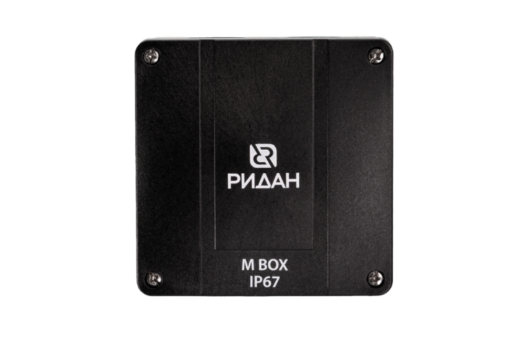 21RT0929R - Коробка распределительная Ridan M BOX, 110х110х67 мм, IP66/IP67, черная