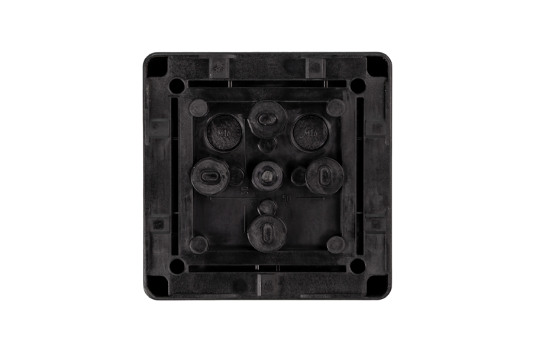 21RT0929R - Коробка распределительная Ridan M BOX, 110х110х67 мм, IP66/IP67, черная