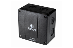 21RT0929R - Коробка распределительная Ridan M BOX (Бокс), 110х110х67 мм, IP66/IP67, черная