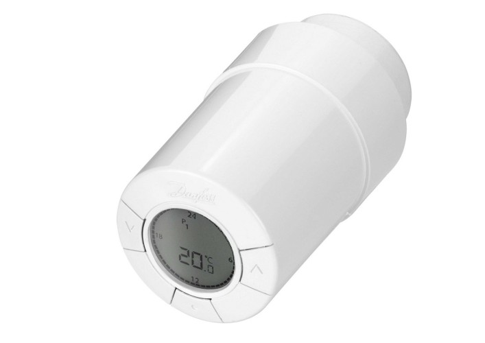 Danfoss - 014G0051 - Термостат Living eco электронный с адаптерами клипсовым RA и M30x1,5