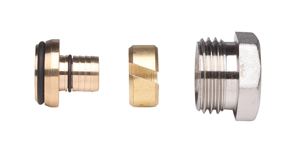 Danfoss - 013G4174 - Фитинг для металлополимерных труб 14 x 2 мм, наружная резьба G 1/2 A