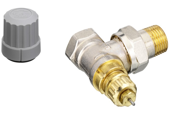 Danfoss - 013G7003 - Клапан терморегулирующий Угловой Danfoss RTR-FN, DN15 