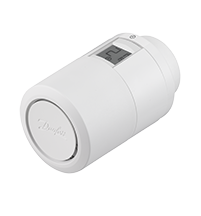 Электронная термоголовка Danfoss Eco белый